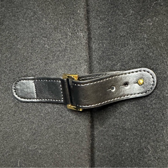 Lauren Ralph Lauren Wool Blend Black Coat | Size 8 - Picture 5 of 7